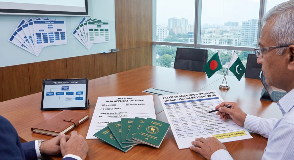 Applying for a Pakistan Visa from Bangladesh for business delegations