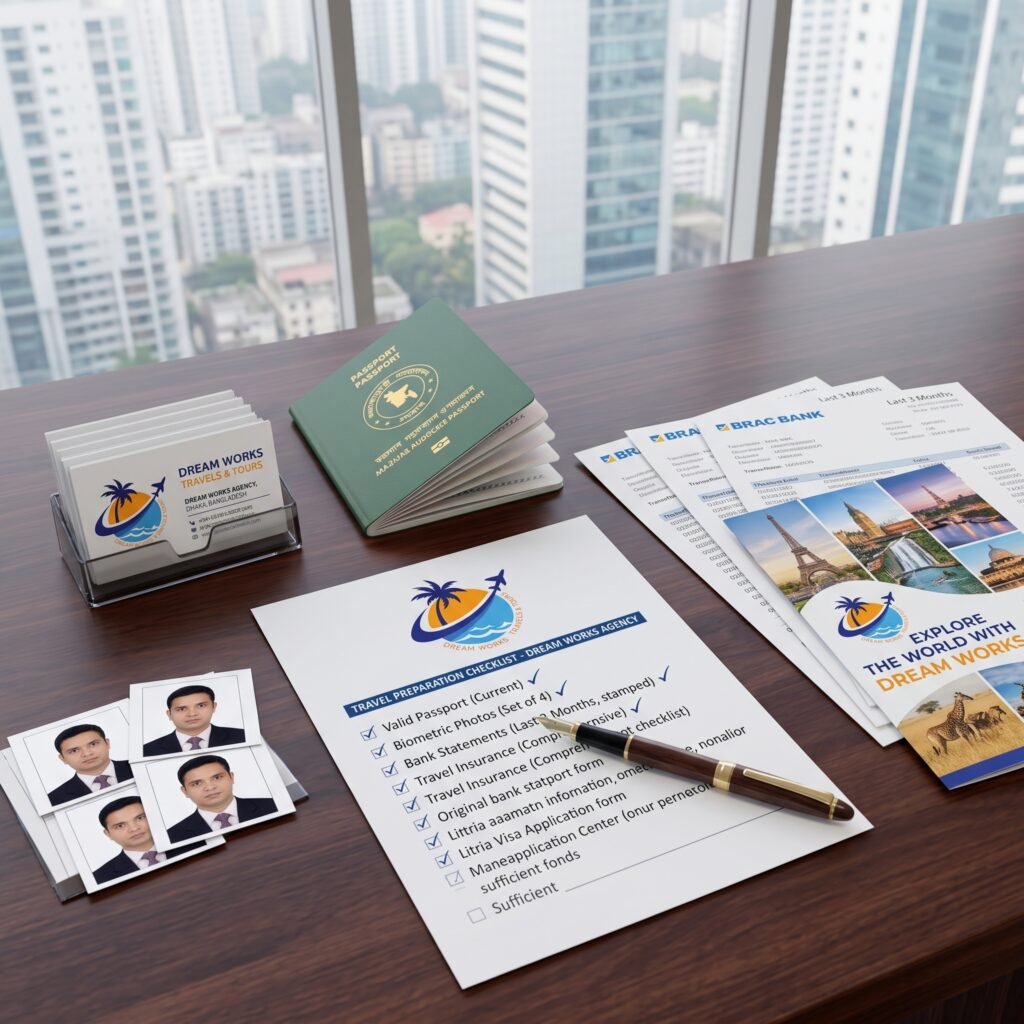 Top Visa Service for India in Bangladesh required checklist