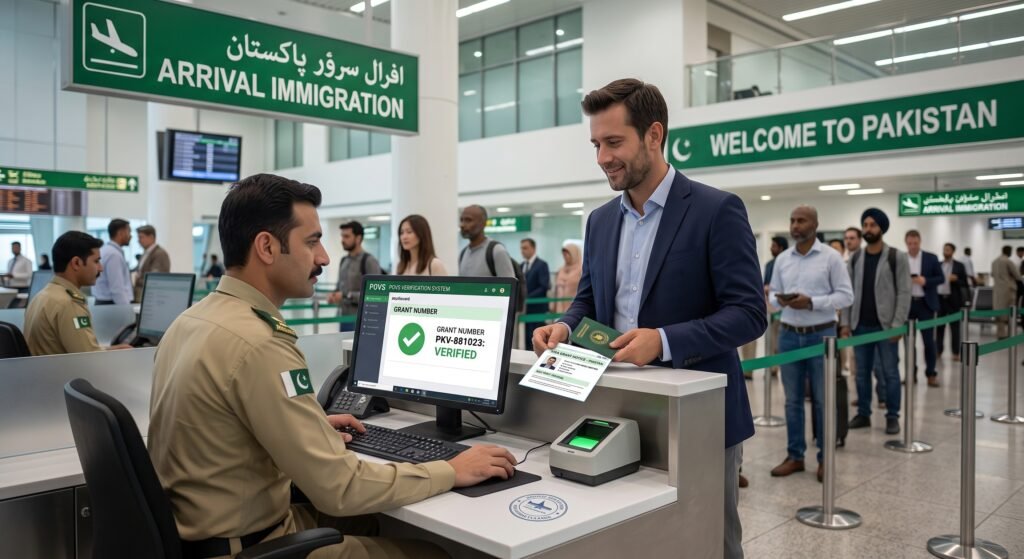 Tracking Pakistan Visa from Bangladesh online via POVS