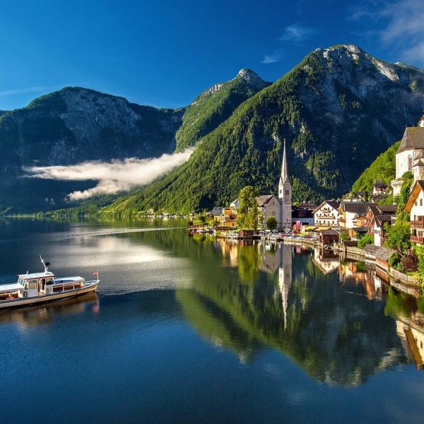 hallstatt, austria, mountain lake, lake, alps, summer, tourism, vacations, upper austria, village, mountain, nature, boat, hallstatt, austria, austria, austria, austria, austria, summer, tourism, tourism, village, village, mountain, mountain
